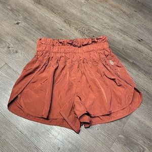 Free people movement the way home scrunch shorts size medium